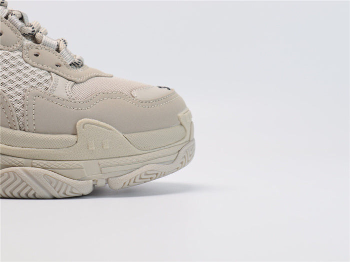Balenciaga Camel Combat Boots - Heel Detail View