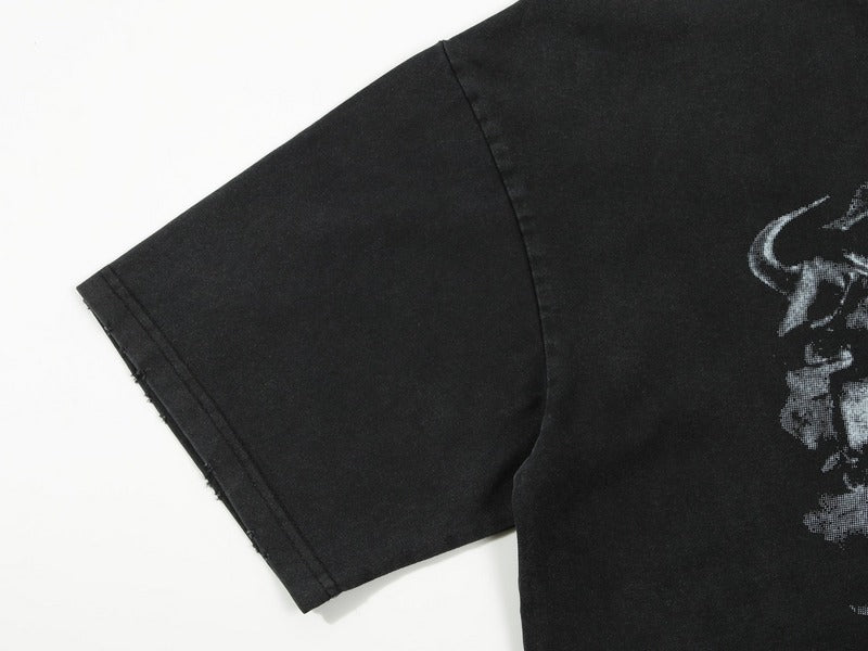 Side profile of Givenchy luxury clothing with signature branding