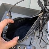Effortless Premium PU Leather Handbag - Everyday Elegance | Women's Designer-Inspired Purse #380 - styled full view (image 7) of designer-inspired handbag
