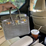 Interior view of streamlined premium bag