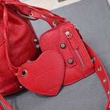 Zivas Charm Contemporary Flair Statement Handbag (Timeless Wardrobe Addition) – Front View 7