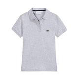 Close-up detail shot of Lacoste luxury clothing with tailored silhouette