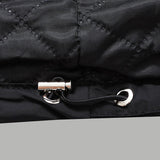 Back view of Louis Vuitton luxury clothing with monogram-inspired silhouette