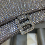 Understated Faux Leather Handbag - Polished Finish | Women's Luxury Handbag #541 - close-up detail shot (image 3) of designer-inspired handbag