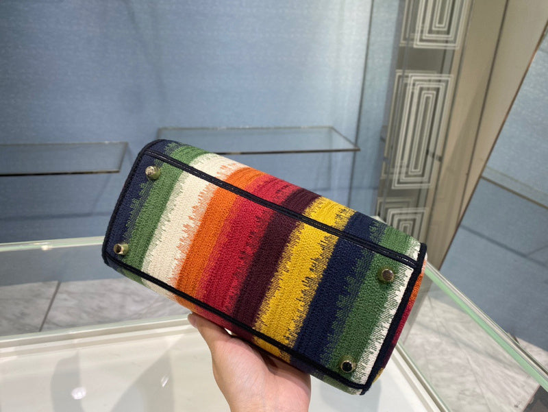 Top view of signature chic women's handbag – women's designer-style accessory