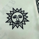 Close-up of Amiri t-shirt craftsmanship