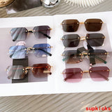 Lifestyle view of Louis Vuitton unisex sunglasses