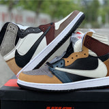 Side profile of Nike muted earth tones sneakers everyday casual design