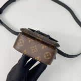 Styled lifestyle shot of statement refined women's handbag – women's designer-style accessory