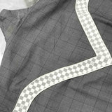 Back view of Louis Vuitton luxury clothing with relaxed-fit cut
