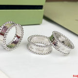 Side view of Van Cleef & Arpels unisex jewelry piece