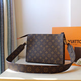 Back view of chic premium women's handbag – women's luxury handbag