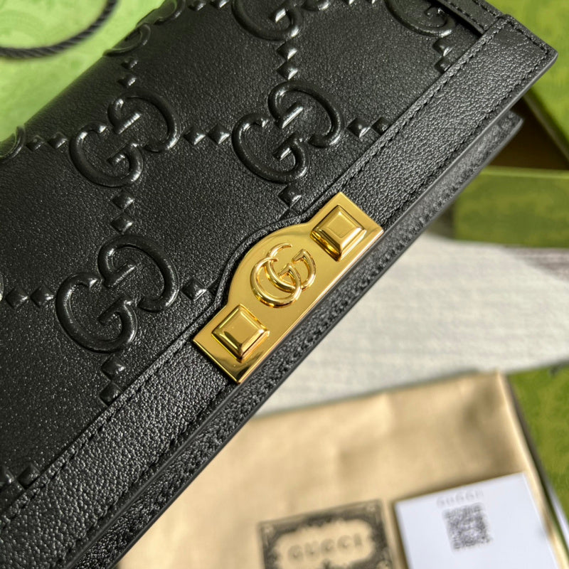 Interior view of polished elevated women's handbag – women's designer-style accessory