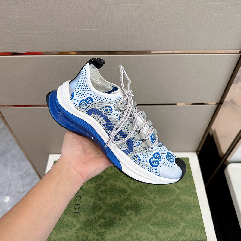 Gucci bold contrast luxury sneakers view 6 streetwear statement look