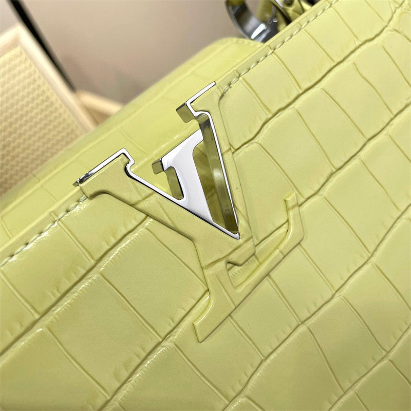  clean-lined handbag styled with outfit 24