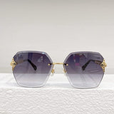 Front view of Louis Vuitton unisex sunglasses