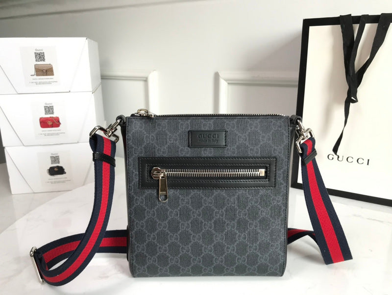 Side profile of modern signature women's handbag – women's statement bag