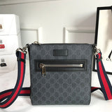 Side profile of modern signature women's handbag – women's statement bag
