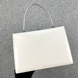 Front view of refined classic women's handbag – women's everyday handbag
