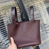 Close-up detail of tailored bag design
