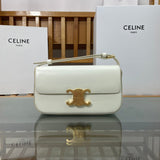 Front view of classic premium women's handbag – women's everyday handbag