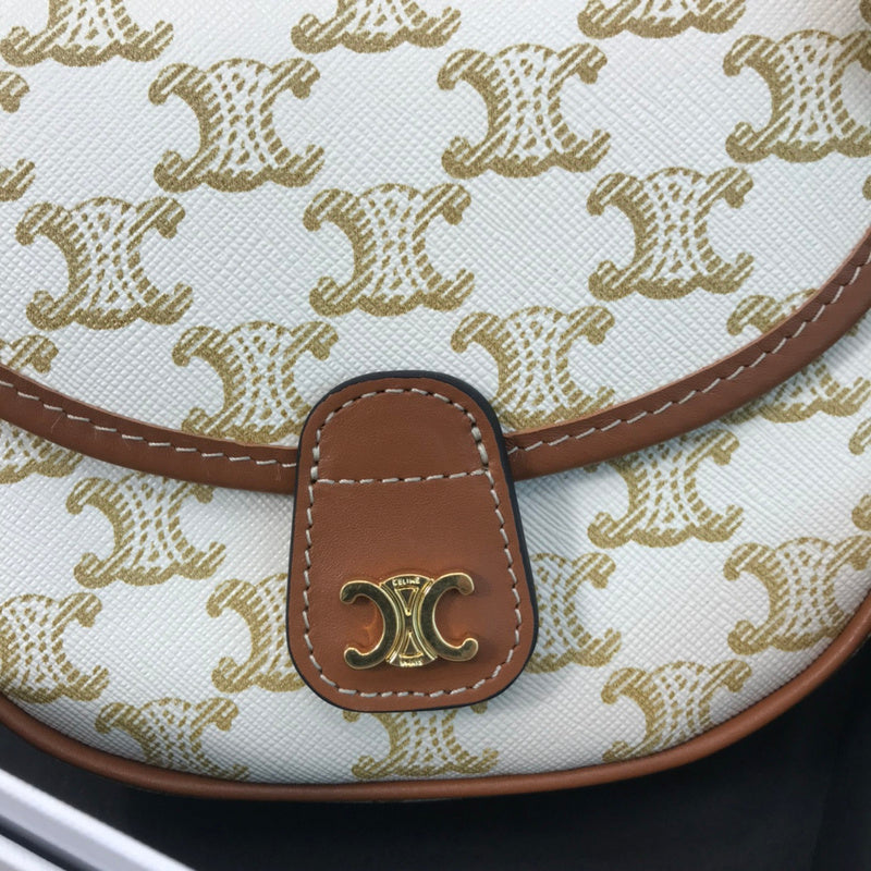 Side profile of elevated classic women's handbag – women's luxury handbag