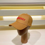 Side view of Burberry unisex cap