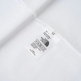 Close-up detail shot of Rhude luxury clothing with logo-detail design