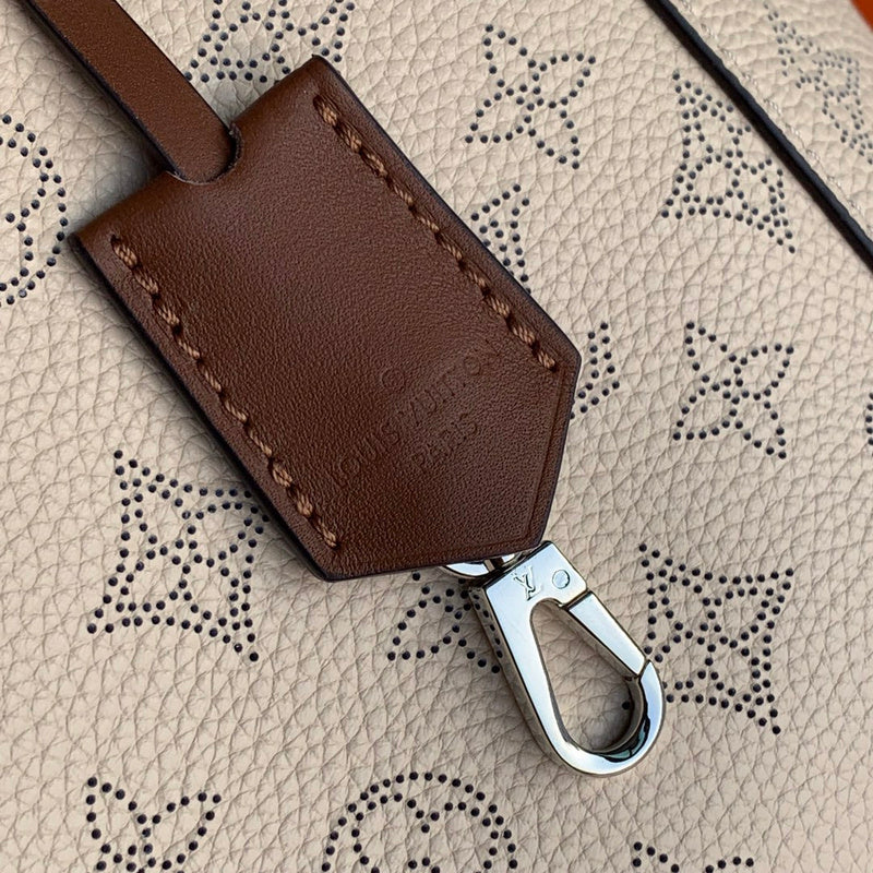 Front view of structured sleek women's handbag – women's statement bag