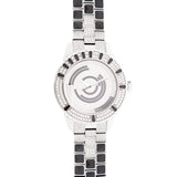 Front view of Dior women's black watch
