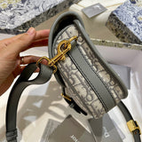 Back view of classic sleek women's handbag – women's luxury handbag