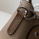 Back view of premium classic women's handbag – women's luxury accessory