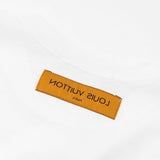 Back view of Louis Vuitton cotton t-shirt with logo-detail design