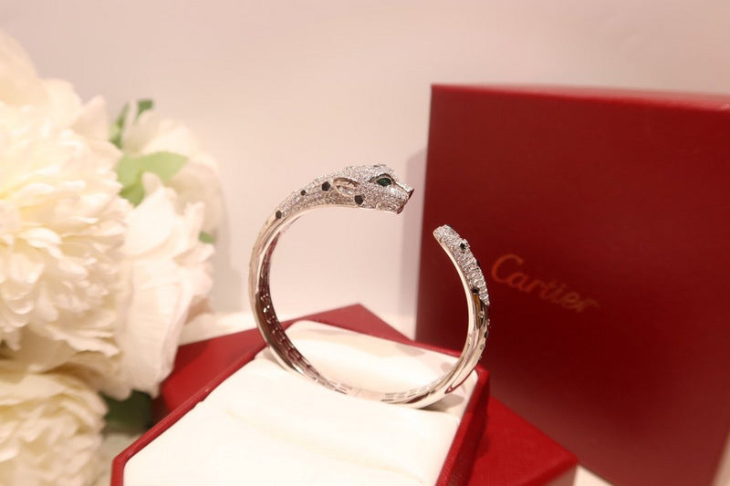 Side view of Cartier unisex jewelry piece