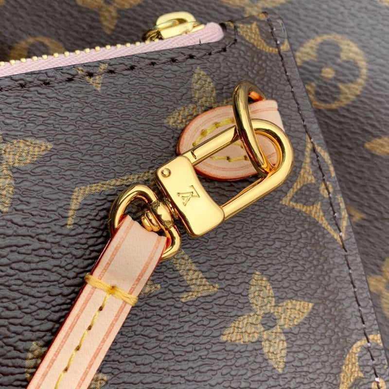Back view of polished everyday-luxe women's handbag – women's luxury accessory