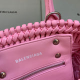 Modern Faux Leather Handbag - Premium Craftsmanship Detailing | Women's Statement Accessory #345 - alternate angle view (image 8) of designer-inspired handbag