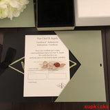 Front view of Van Cleef & Arpels unisex jewelry piece