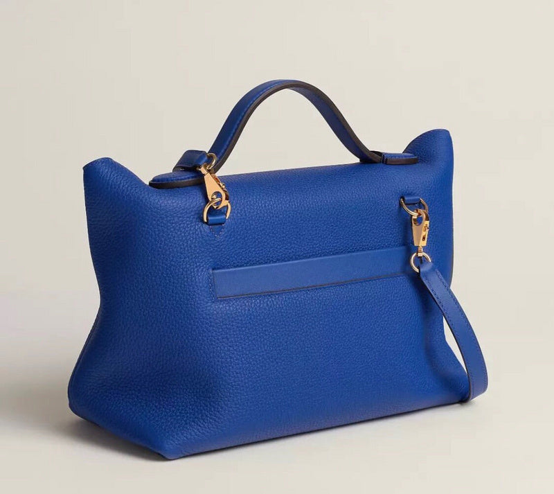 Close-up detail of tailored bag design