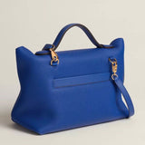 Close-up detail of tailored bag design