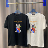 Back view of Louis Vuitton cotton t-shirt with tailored silhouette