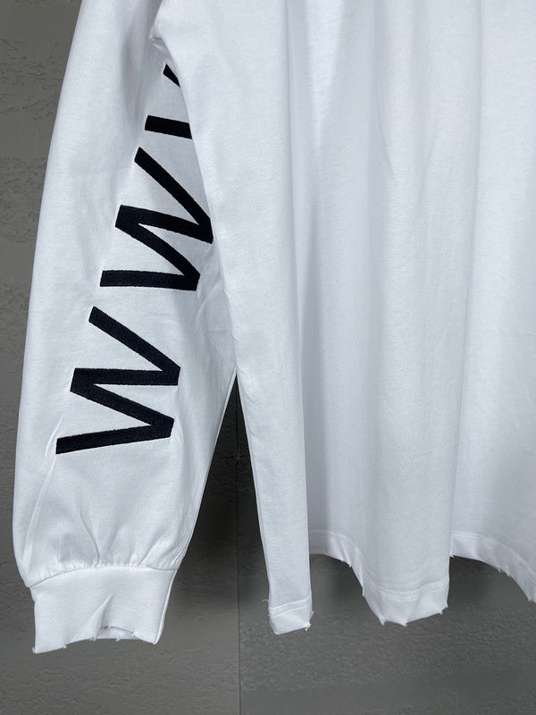 Close-up of Balenciaga designer clothing craftsmanship