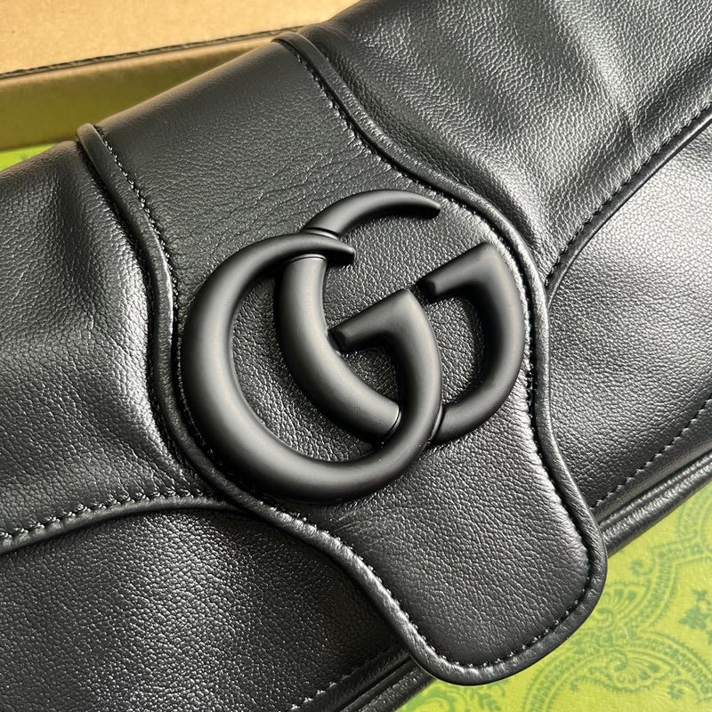 Front view of signature classic women's handbag – women's luxury accessory