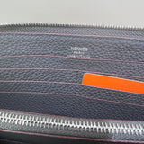 Side view of poised structured handbag