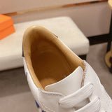 Hermès White Slingback Heels - Heel Detail View