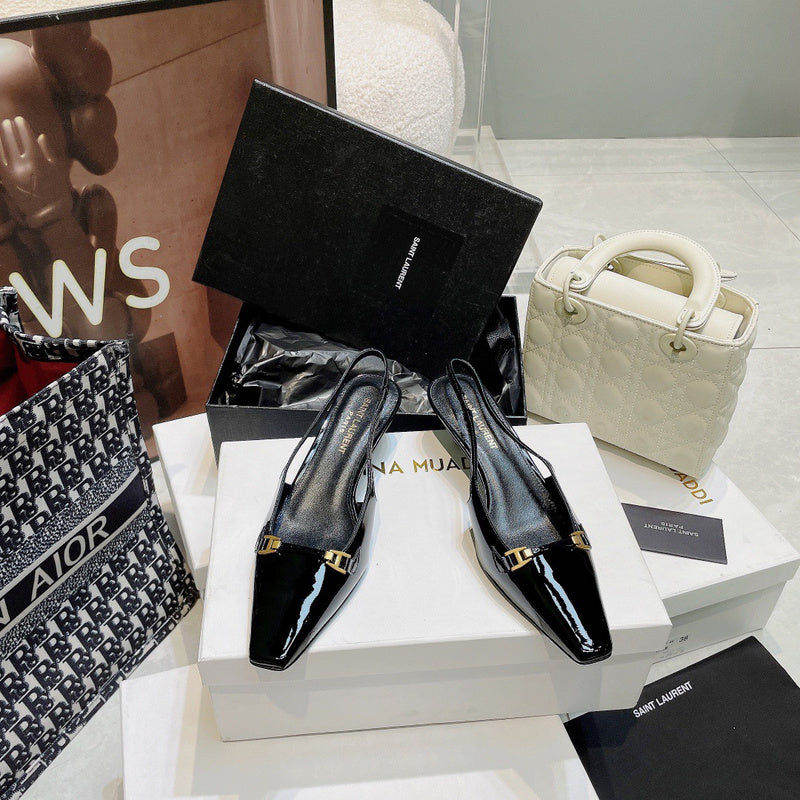 Saint Laurent luxury shoes front view — premium authentic designer style