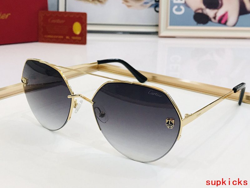 Front view of Cartier unisex sunglasses