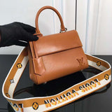 Front view of everyday-luxe premium women's handbag – women's designer-style accessory