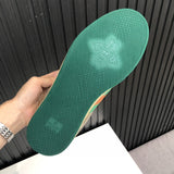 Gucci sneakers detailed view showing premium designer craftsmanship