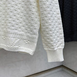 Front view of Louis Vuitton luxury clothing with runway-inspired design