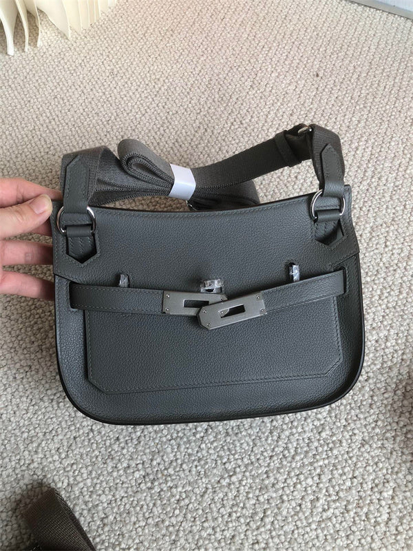  Sleek carryall bag carried on shoulder